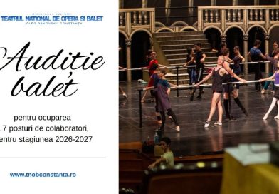 Teatrul „Oleg Danovski” angajează dansatori cu pregătire clasică